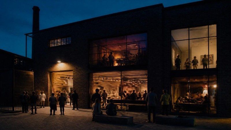 Illustrative concept for a future cultural centre
